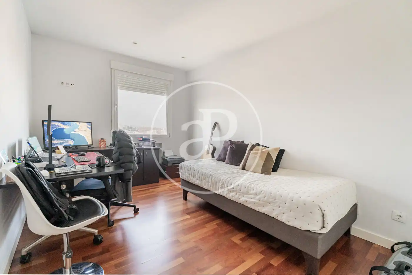 Schlafzimmer von Wohnung zum Verkauf in Madrid mit Klimaanlage und Heizung