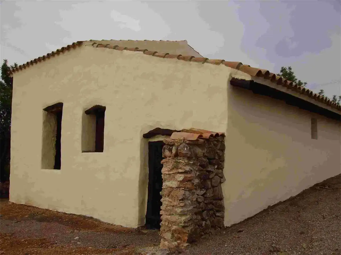 Vista exterior de Casa o xalet en venda en Useras /  Les Useres amb Jardí privat