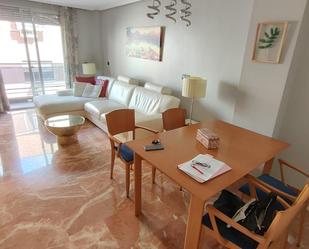 Living room of Flat for sale in Alicante / Alacant  with Heating, Parquet flooring and Terrace