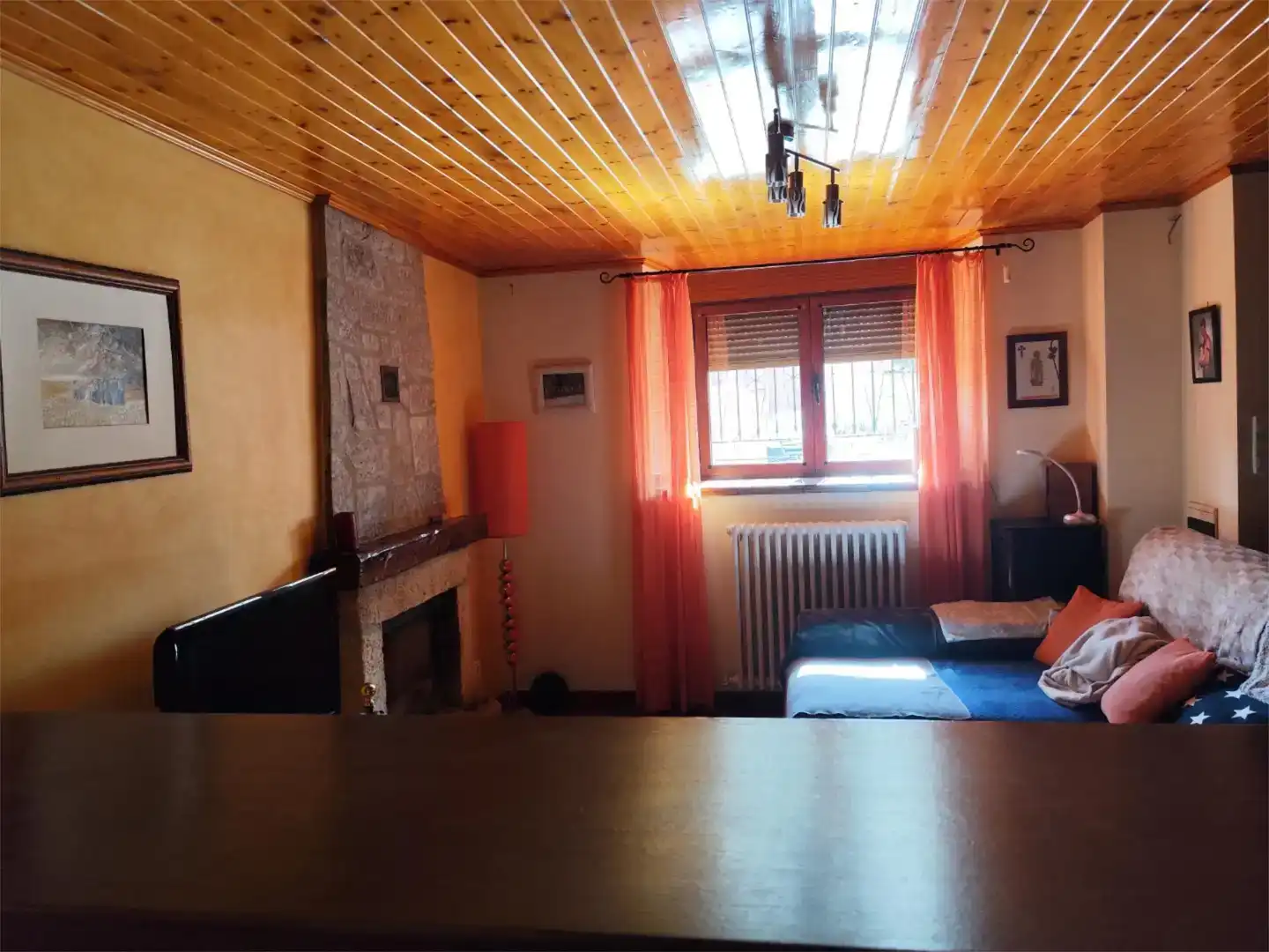 Sala d'estar de Casa adosada en venda en Avenida Valladolid - Barriada Yagüe