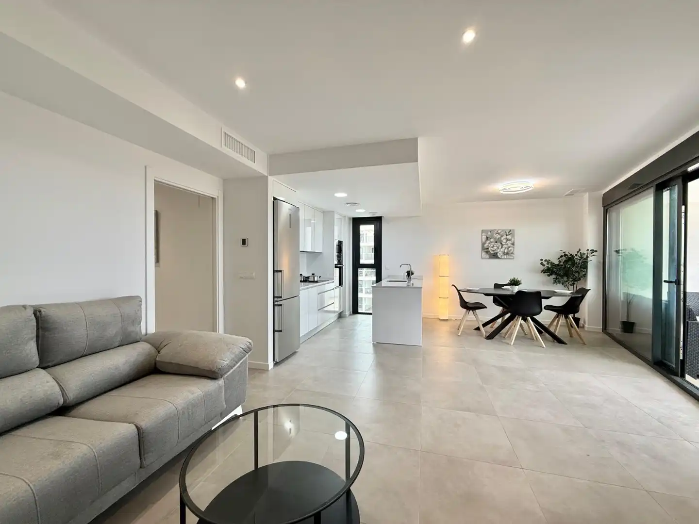 Sala d'estar de Apartament de lloguer en Orihuela amb Aire condicionat, Calefacció i Terrassa