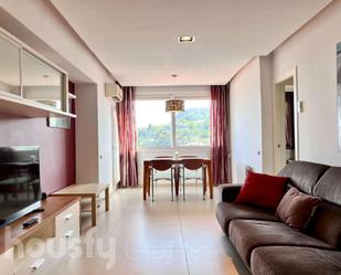 Living room of Flat for sale in  Barcelona Capital  with Air Conditioner, Heating and Furnished