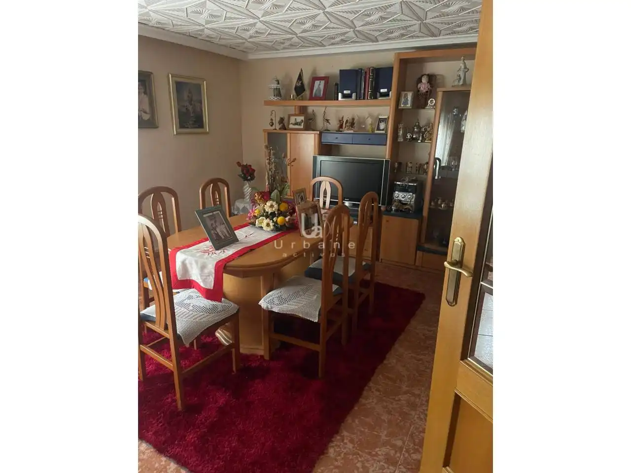 Menjador de Casa o xalet en venda en Alzira amb Aire condicionat, Terrassa i Moblat