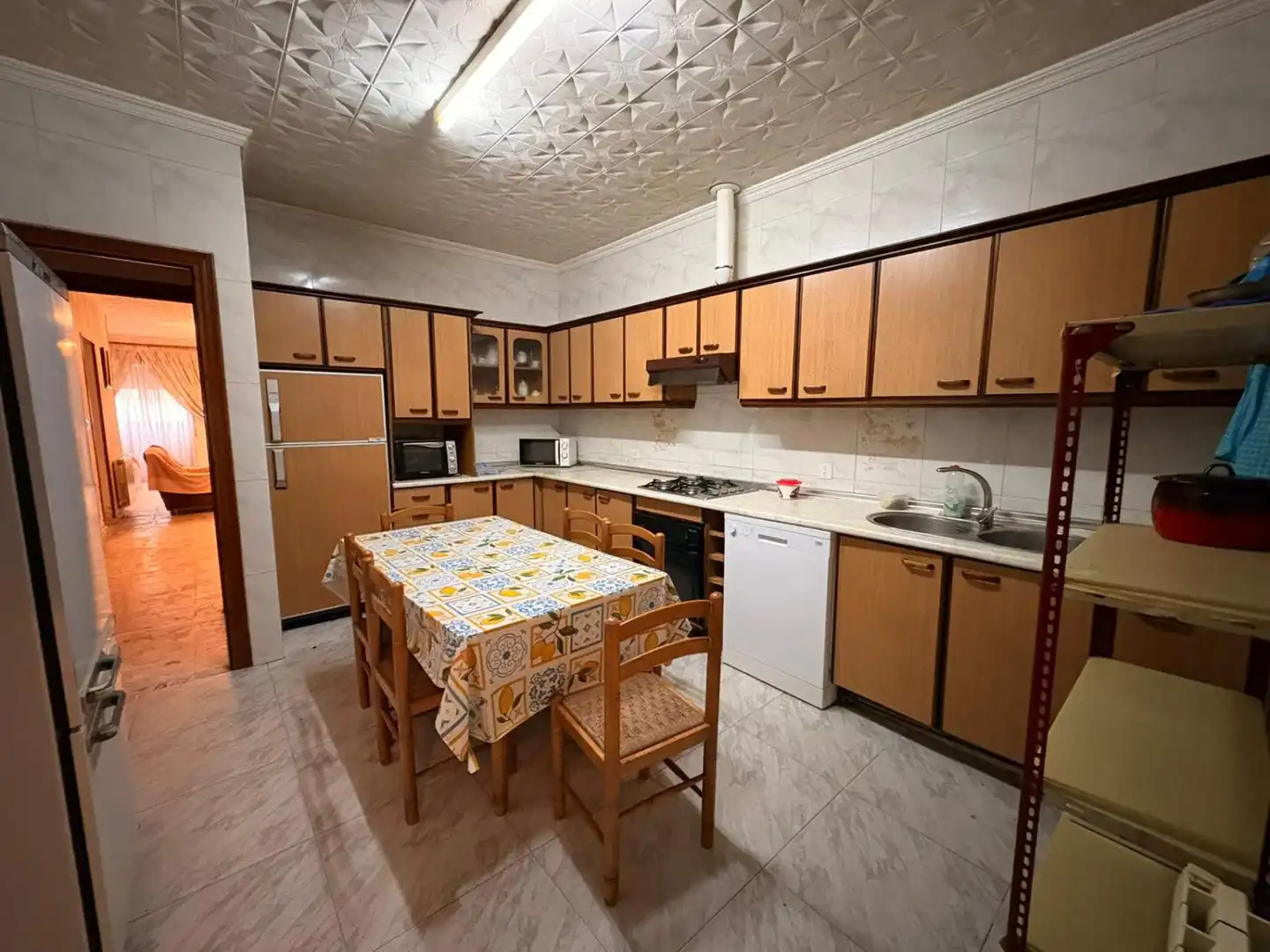 Cocina de Casa o chalet en venta en Manzanares con Calefacción y Terraza