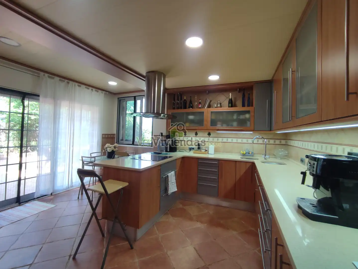 Kitchen of Houses for sale in Vallirana, Barcelona