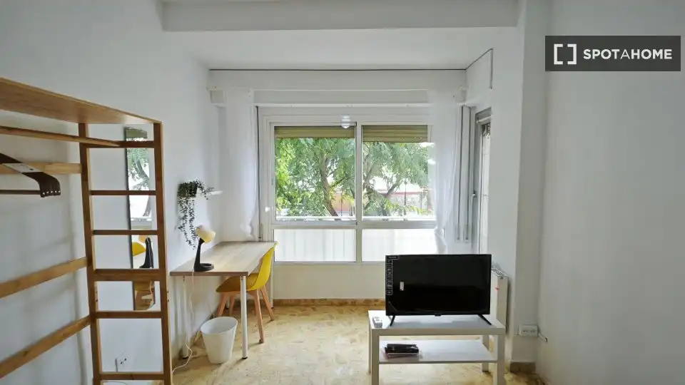 Living room of Flat for rent in Cartagena  with Air Conditioner, Heating and Furnished