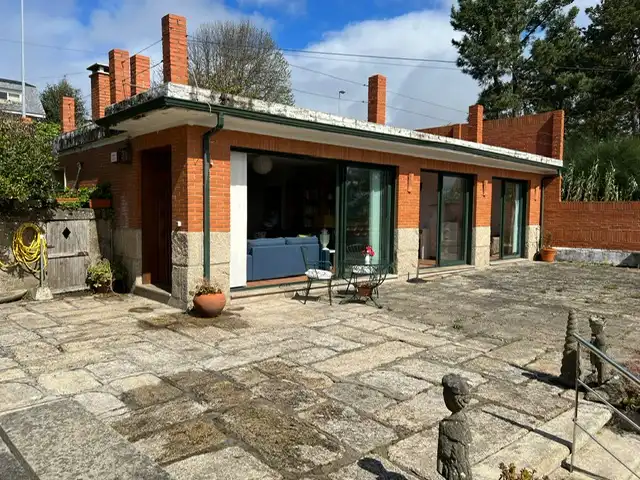 Vista exterior de Casa o chalet de alquiler en Nigrán con Calefacción, Jardín privado y Terraza