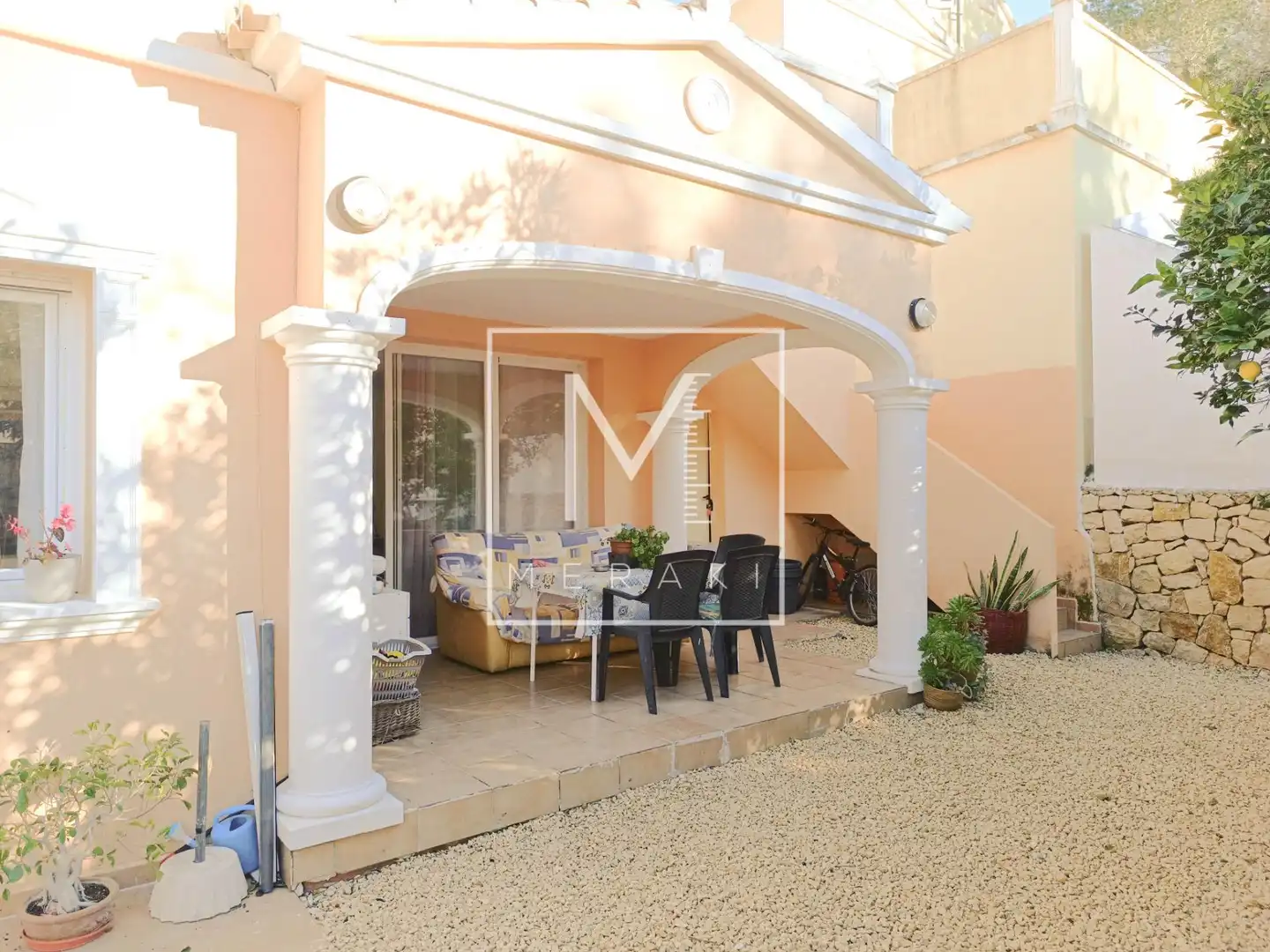 Terrassa de Casa o xalet en venda en Calpe / Calp amb Aire condicionat, Jardí privat i Terrassa
