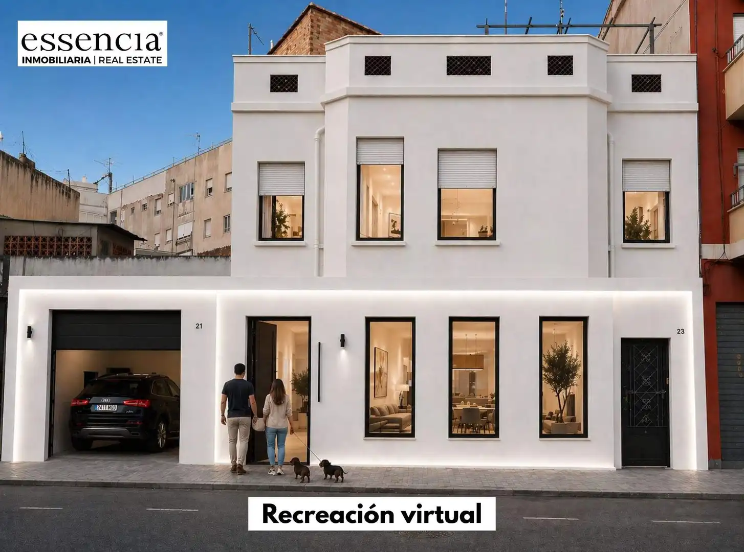 Vista exterior de Piso en venta en Gandia con Terraza