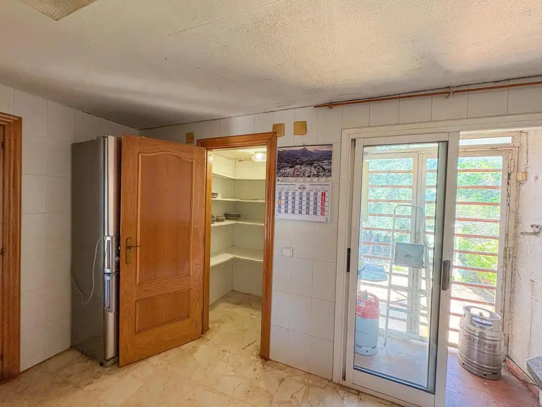 Cocina de Casa o chalet en venta en Gandia con Aire acondicionado, Calefacción y Jardín privado