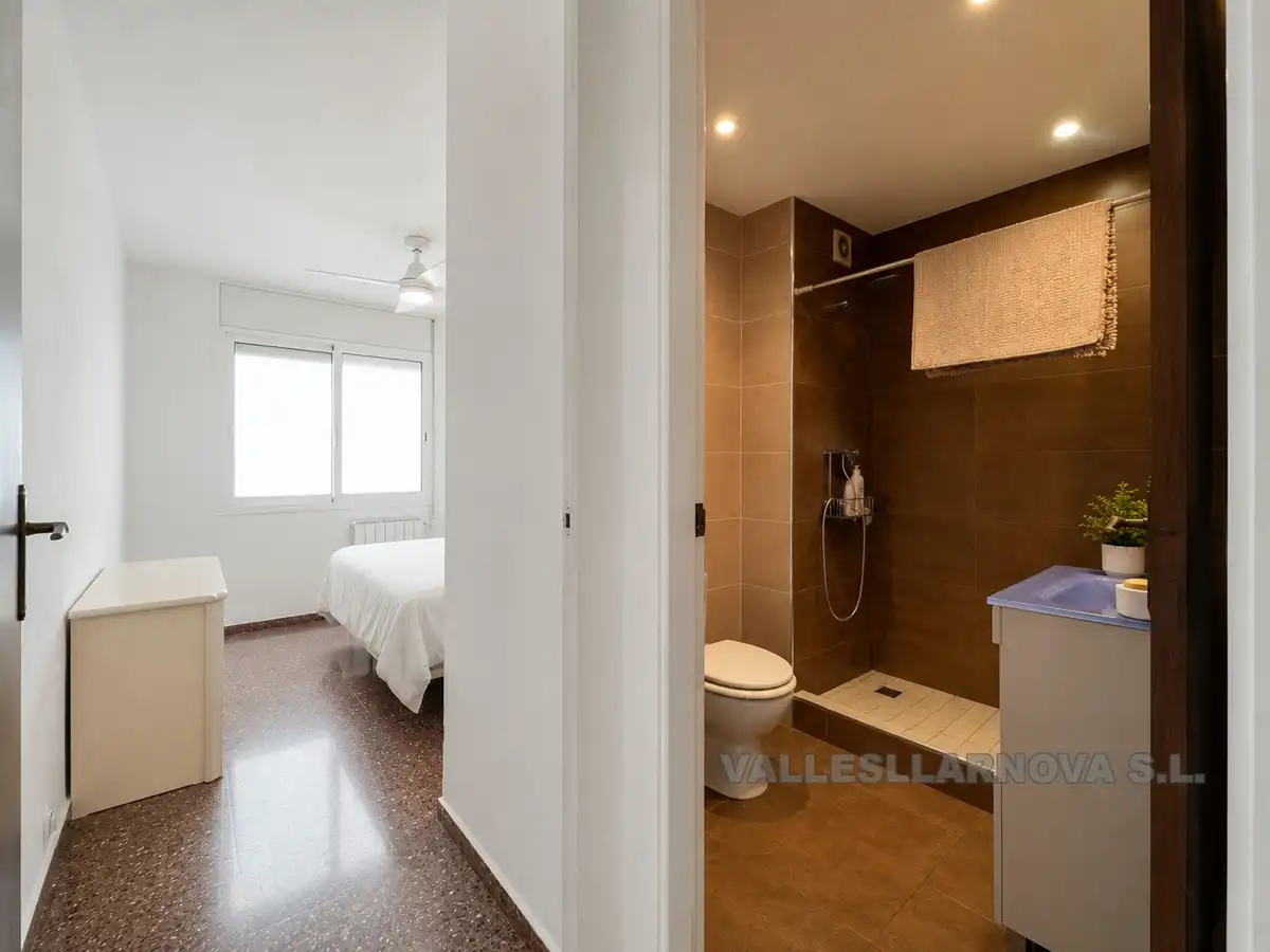 Bedroom of Flat for sale in Mollet del Vallès  with Air Conditioner