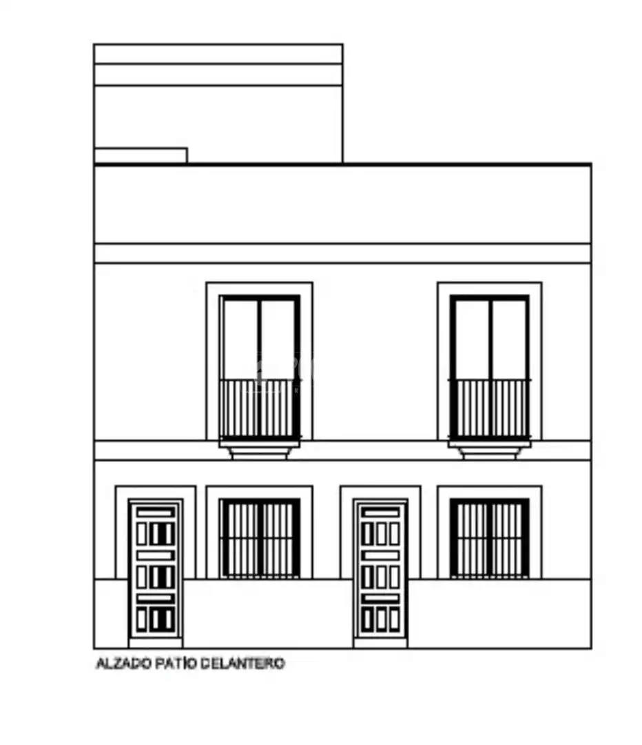 Außenansicht von Wohnung zum Verkauf in Pilas mit Klimaanlage