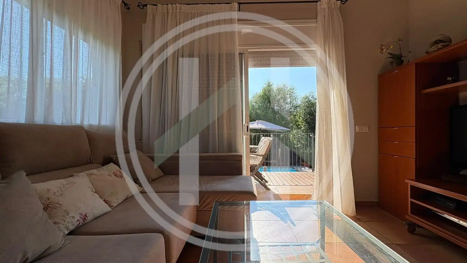 Sala de estar de Casa o chalet en venta en Cànoves I Samalús con Aire acondicionado, Calefacción y Terraza