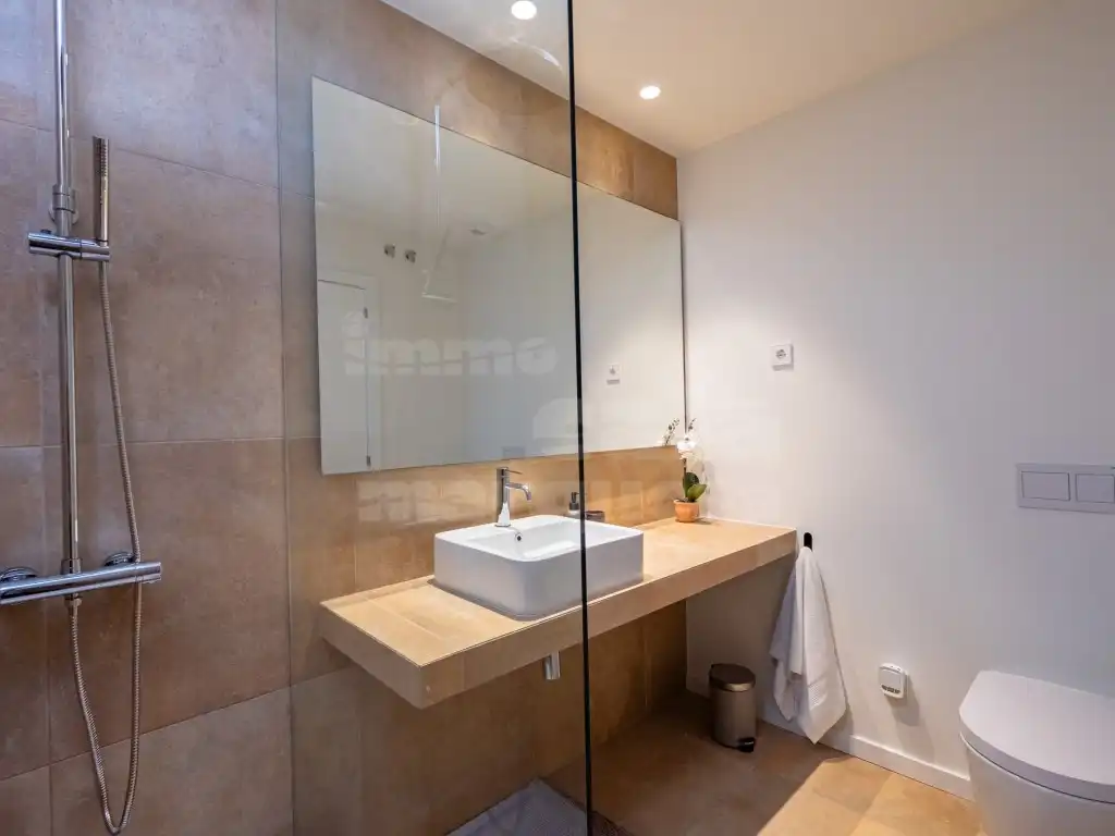 Baño de Apartamento de alquiler en Begur