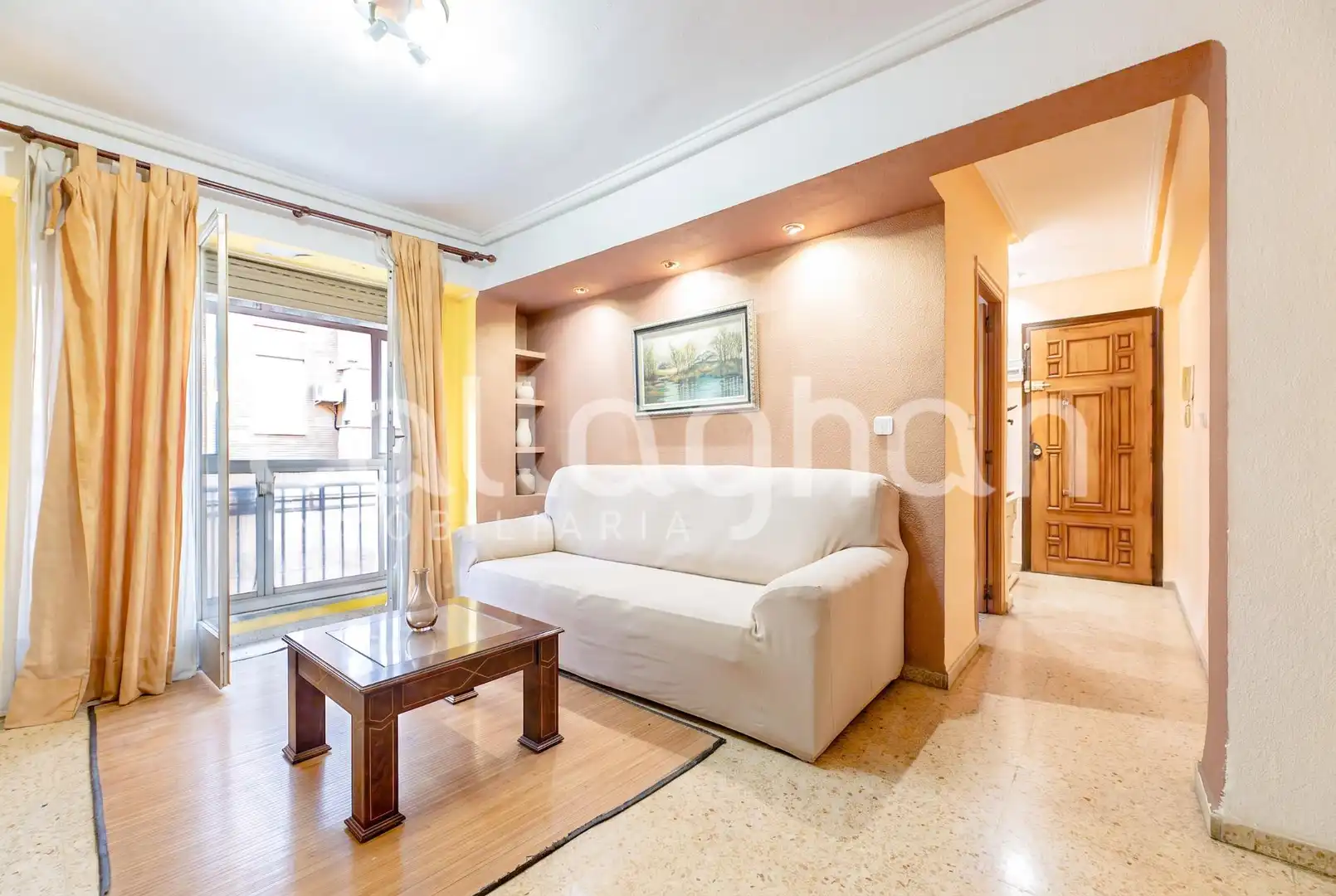 Sala de estar de Piso en venta en Valencia con Balcón