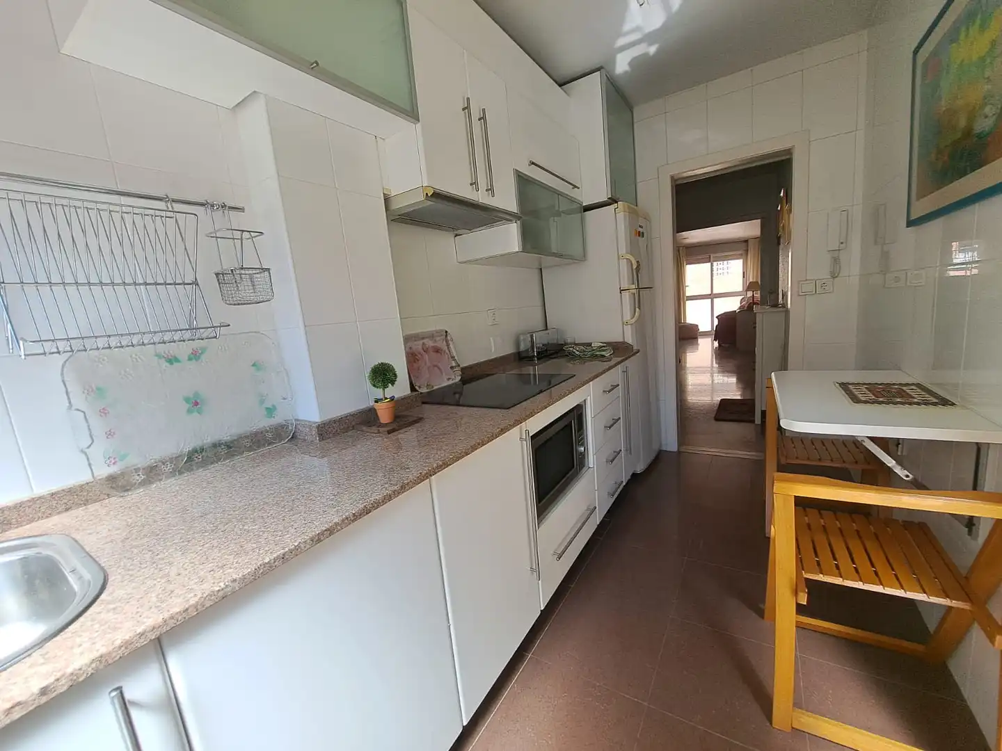 Küche von Wohnung zum Verkauf in Murcia mit Klimaanlage, Heizung und Abstellraum