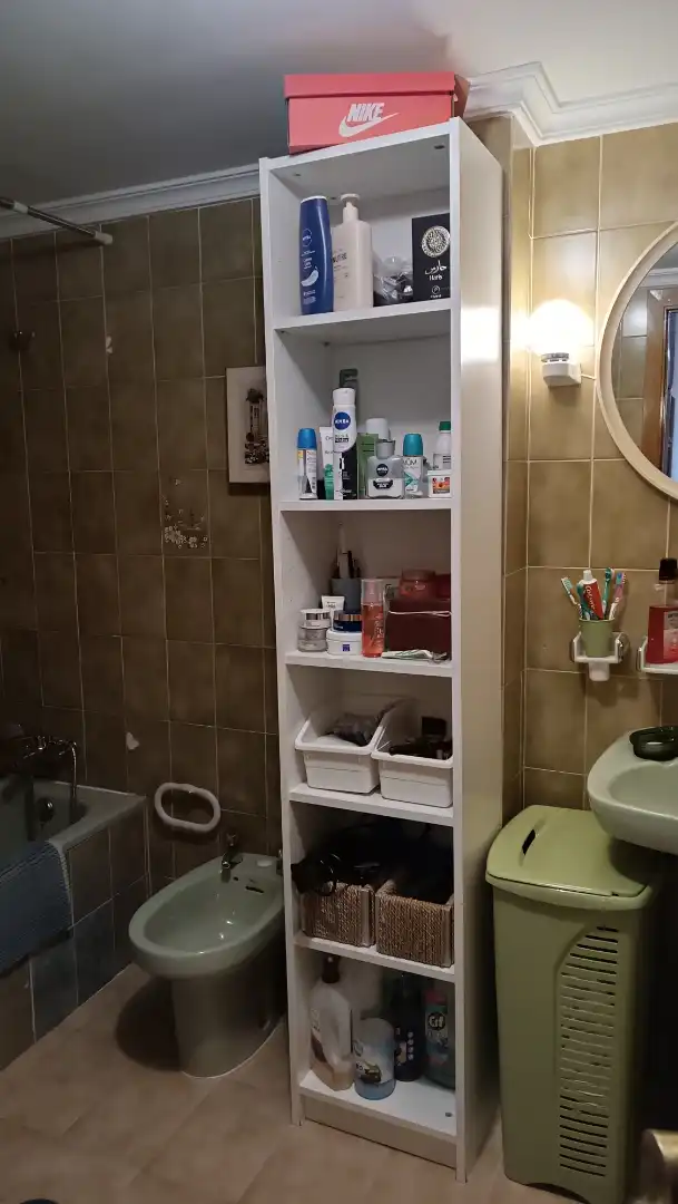 Badezimmer von Wohnung zum Verkauf in Velilla de San Antonio mit Heizung, Abstellraum und Ofen