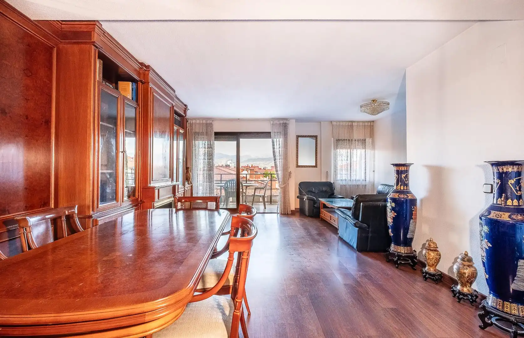 Sala de estar de Dúplex en venta en Collado Villalba con Calefacción, Jardín privado y Terraza