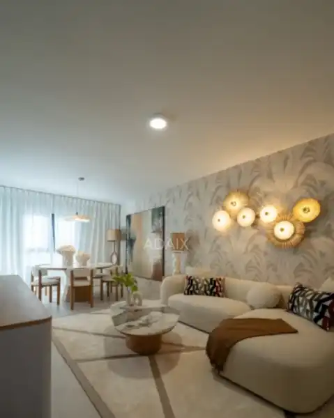 Sala d'estar de Pis en venda en Jávea / Xàbia amb Aire condicionat, Calefacció i Parquet