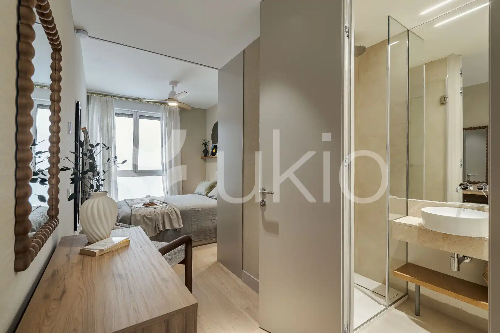 Bedroom of Apartments for rent in Madrid  with Heating, Furnished and Oven