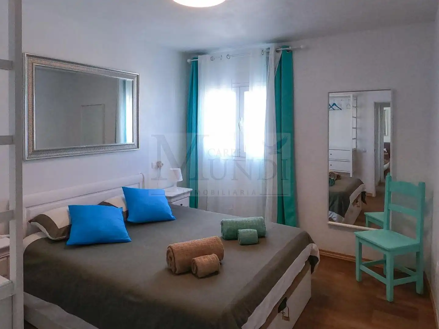 Dormitori de Apartament en venda en La Oliva amb Terrassa i Moblat