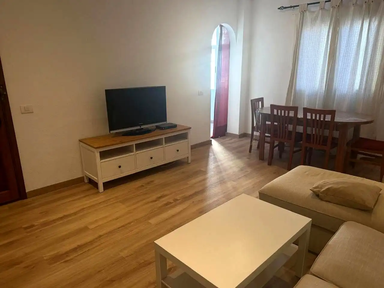 Living room of Flat for rent in Santa Cruz de Tenerife  with Furnished and Balcony