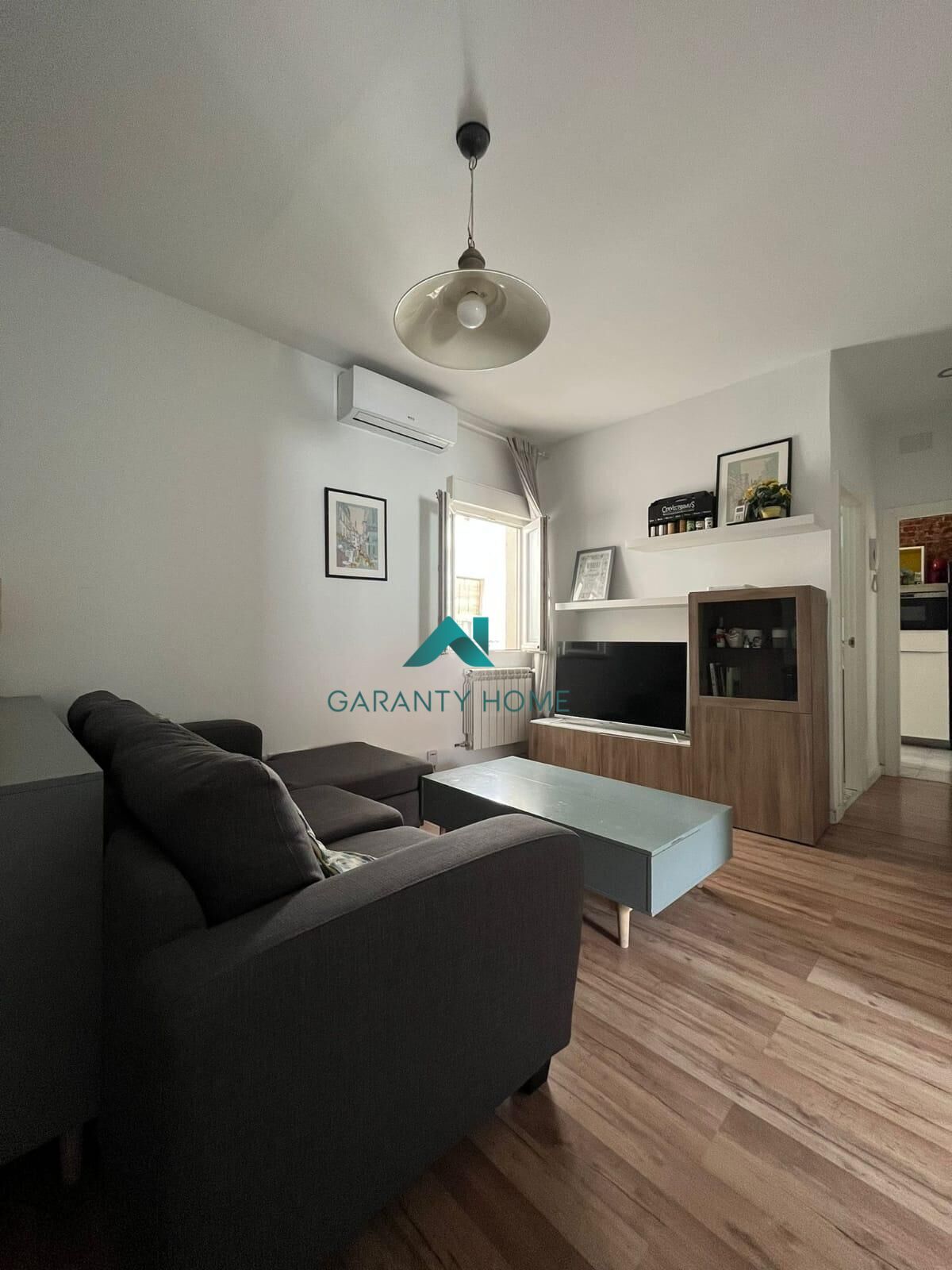 Living room of Flat for sale in  Madrid Capital  with Air Conditioner and Heating