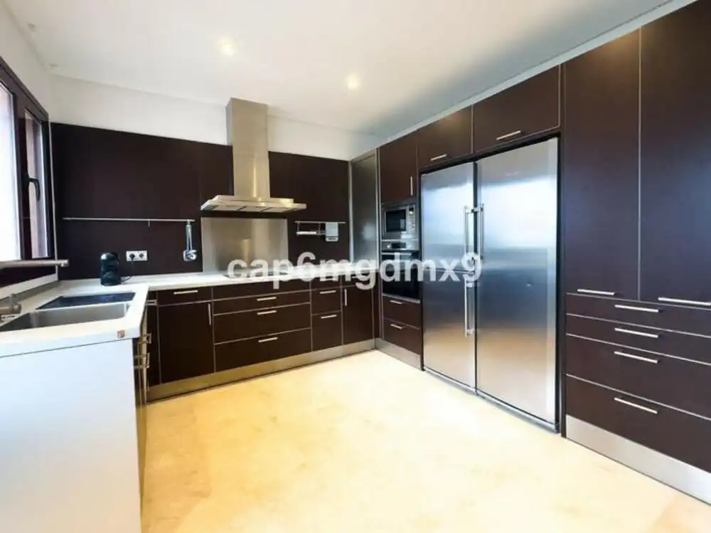 Kitchen of Attic for rent in Marbella  with Air Conditioner, Terrace and Storage room
