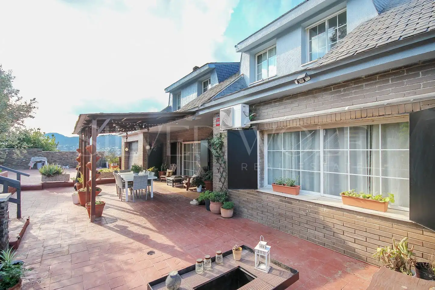 Terraza de Casa o chalet en venta en Cervelló con Aire acondicionado, Calefacción y Jardín privado