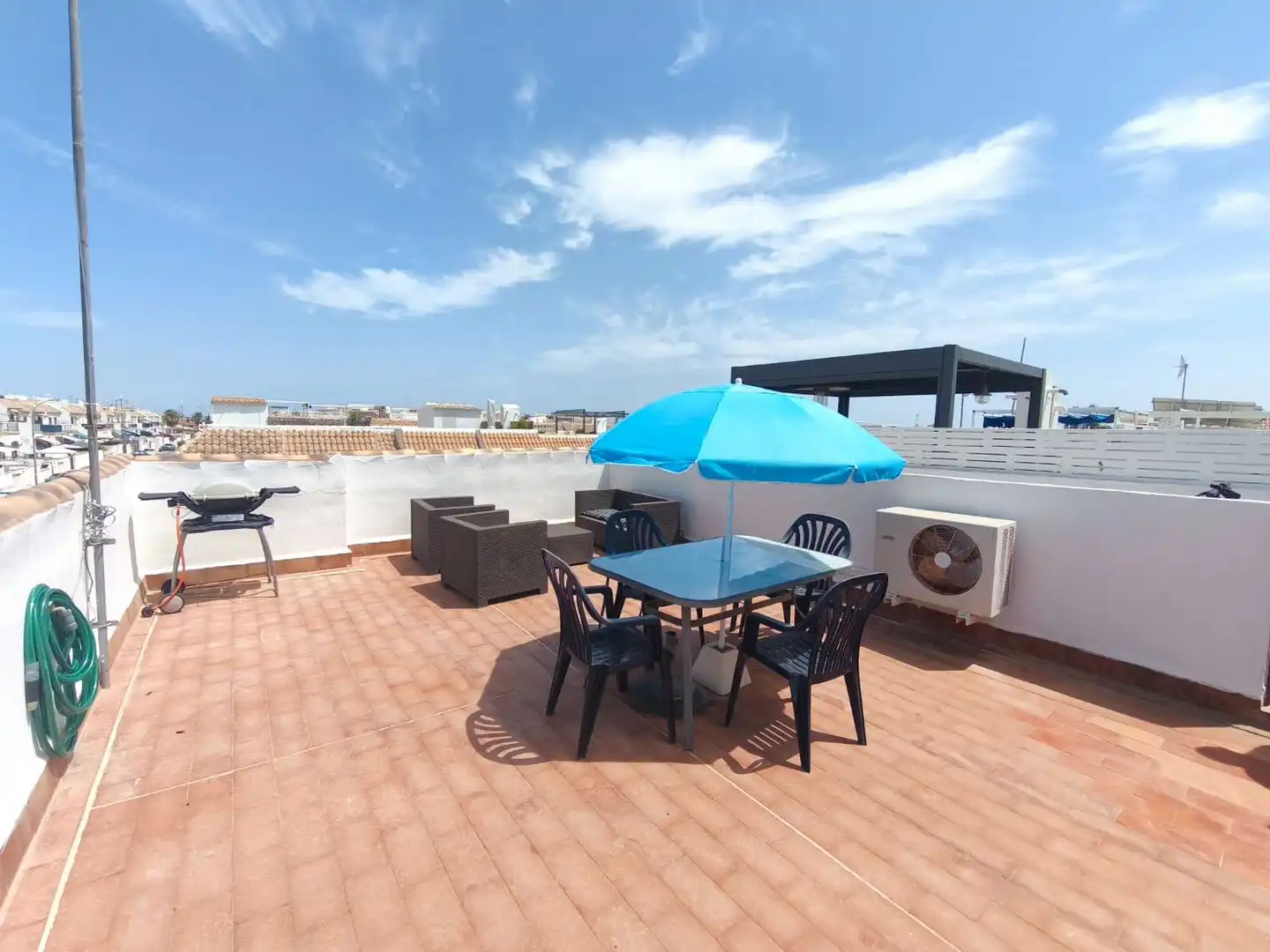Terrasse von Wohnungen zum Verkauf in Orihuela mit Klimaanlage, Heizung und Terrasse