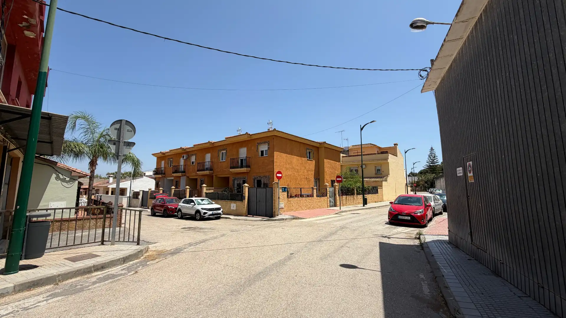 Vista exterior de Casa adosada en venta en Málaga con Terraza