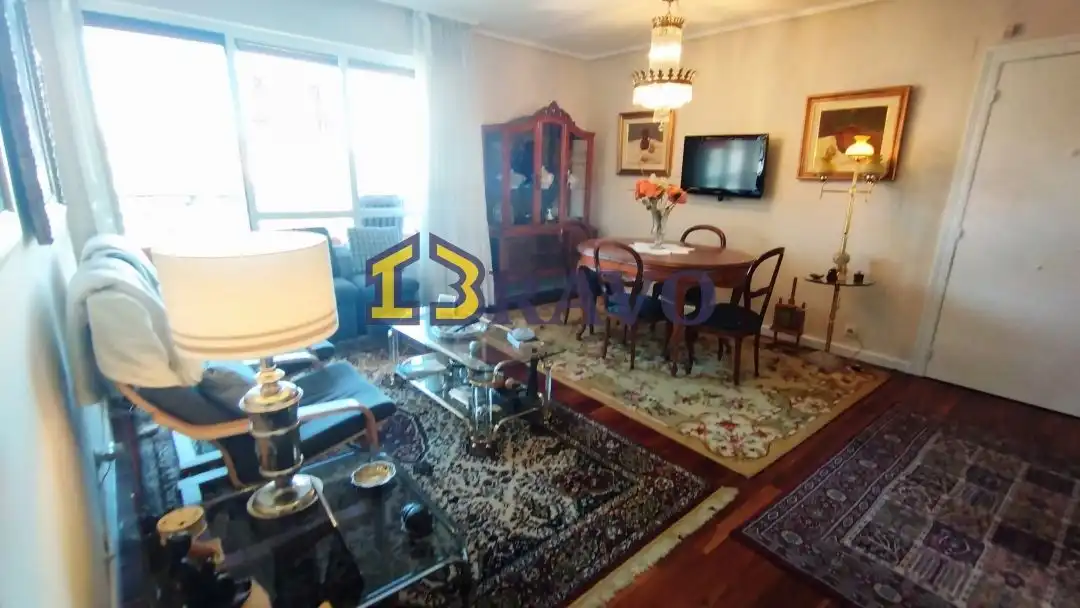 Sala de estar de Piso en venta en Medina de Pomar con Calefacción, Jardín privado y Terraza