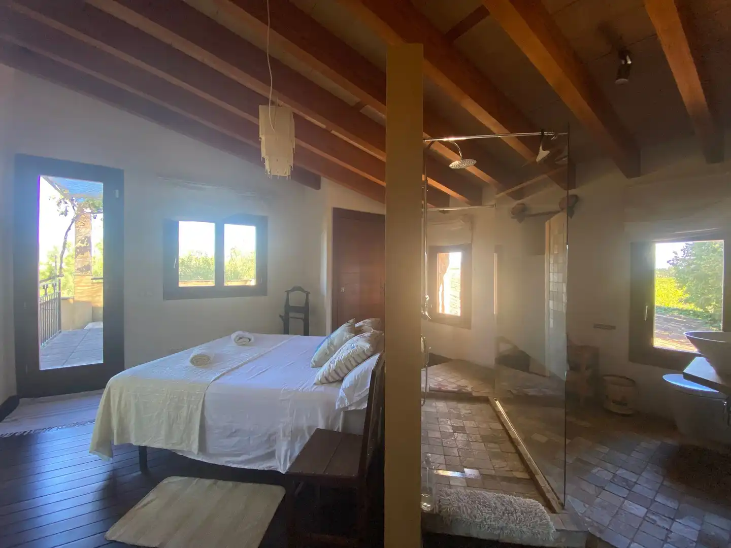 Habitación de Casa o chalet de alquiler en Santa María del Camí con Terraza y Balcón