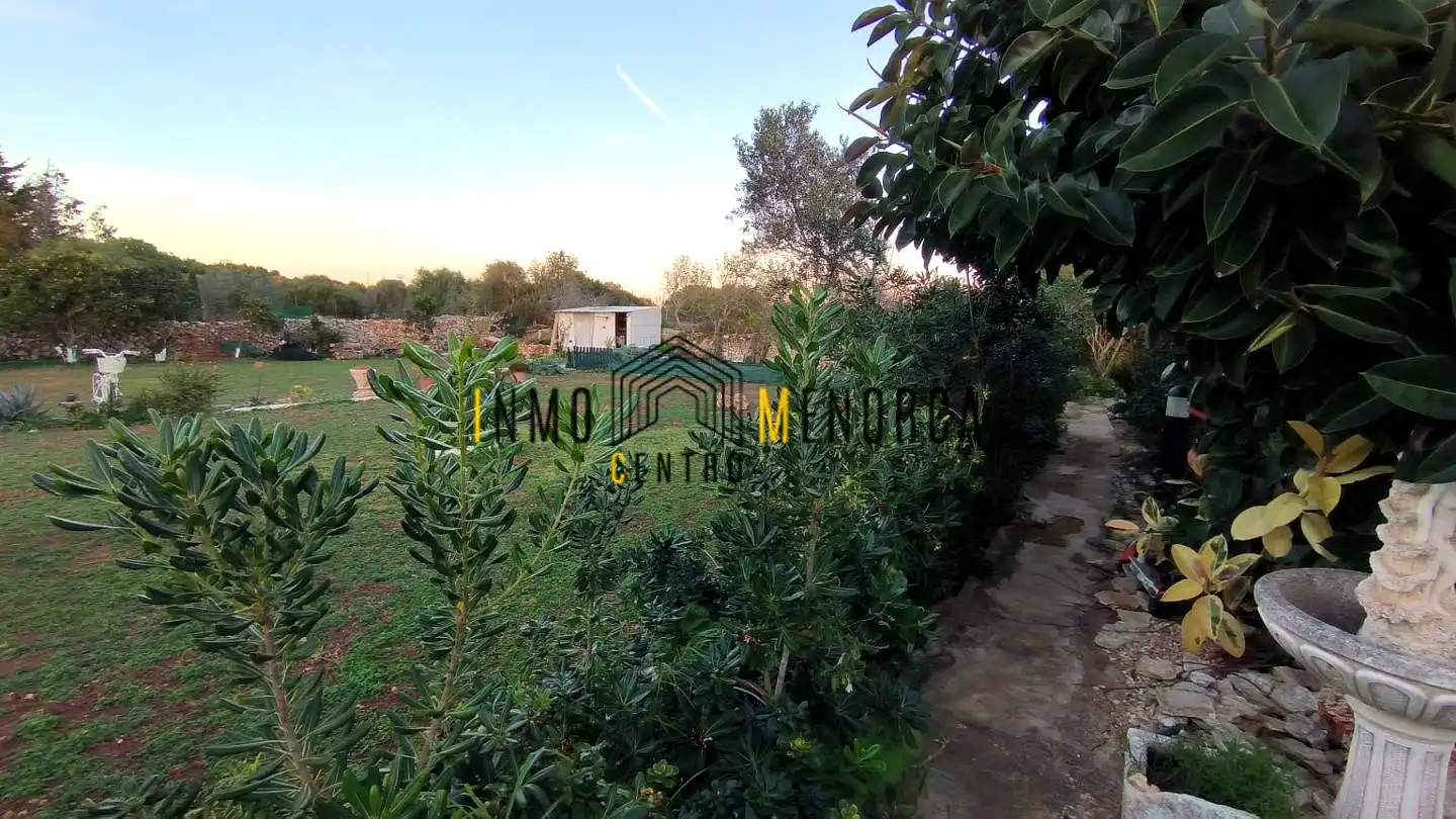 Jardín de Finca rústica en venta en Sant Lluís con Aire acondicionado, Jardín privado y Terraza