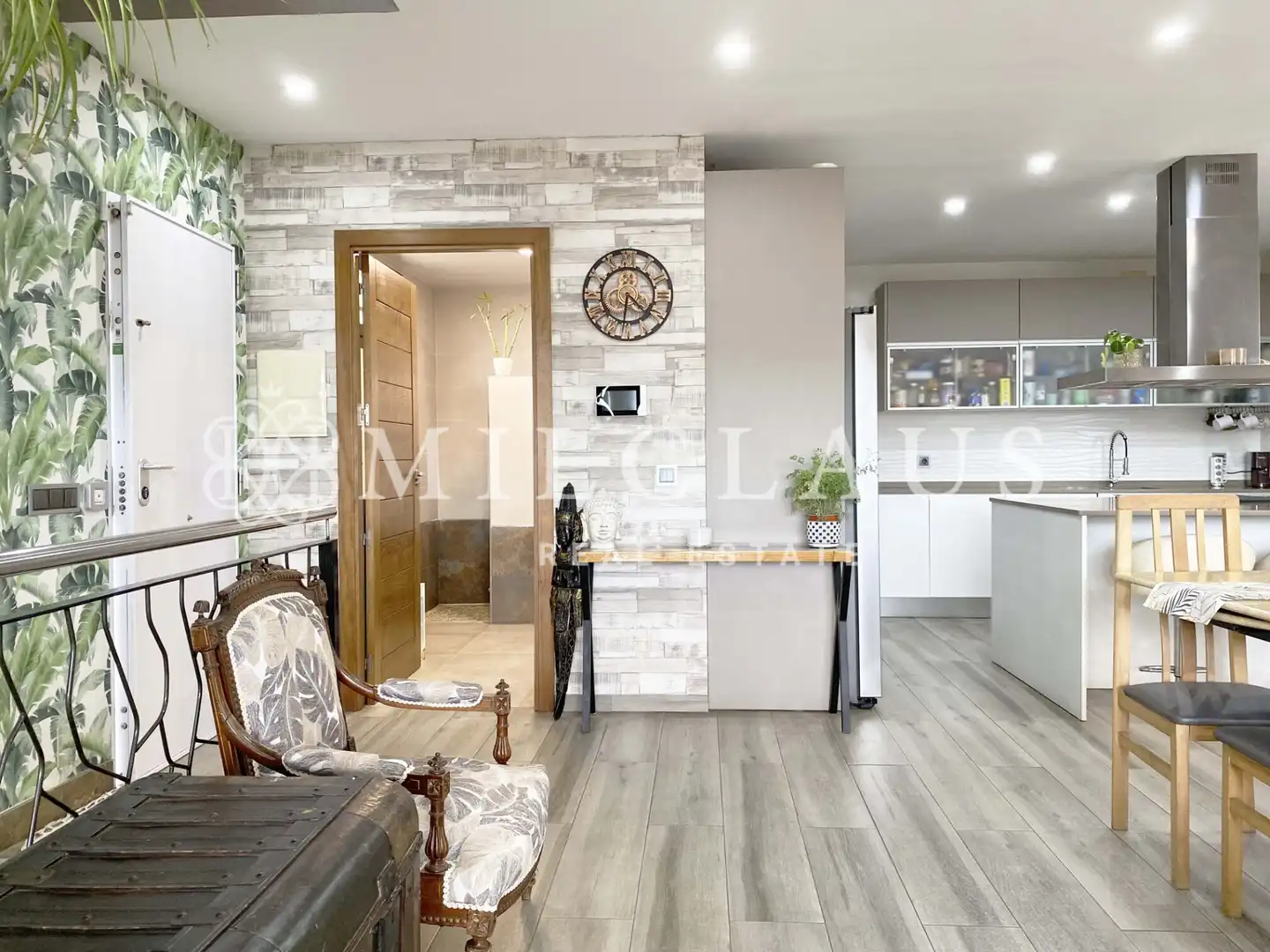 Wohnzimmer von Haus oder Chalet zum Verkauf in Lliçà d'Amunt mit Klimaanlage, Heizung und Privatgarten
