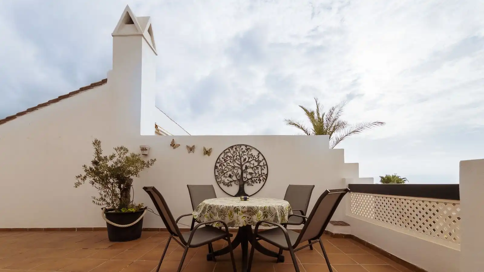 Terraza de Ático en venta en Estepona con Aire acondicionado, Terraza y Amueblado