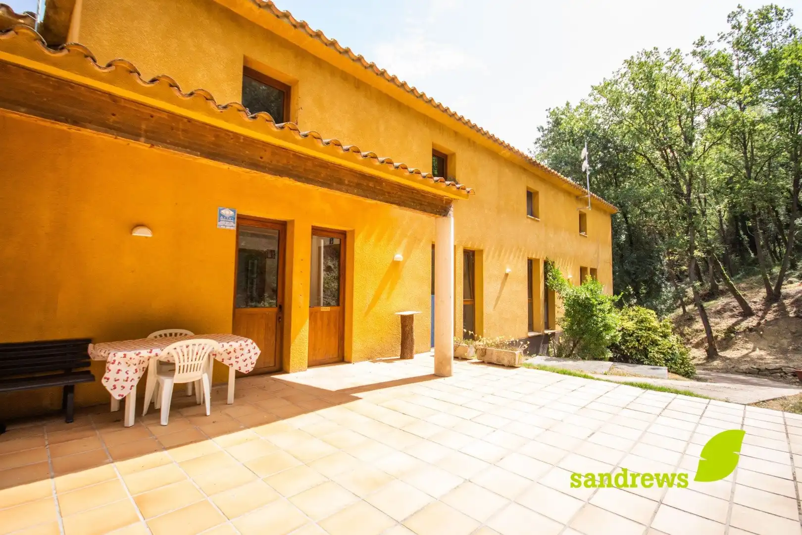 Jardí de Finca rústica en venda en Porqueres amb Aire condicionat, Calefacció i Jardí privat
