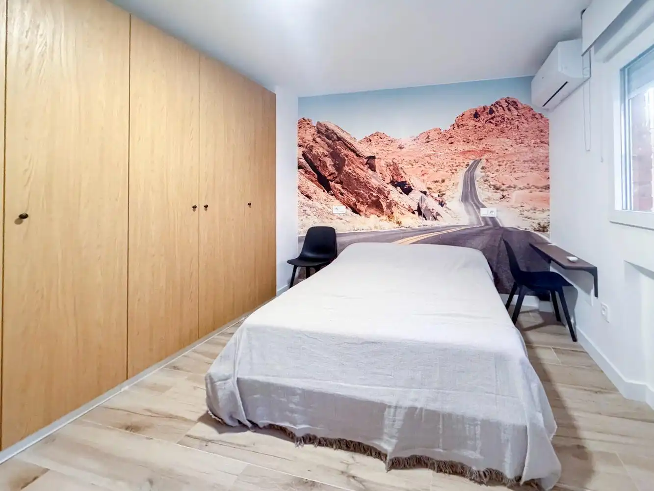 Bedroom of Lofts for rent in Madrid  with Air Conditioner, Heating and Furnished