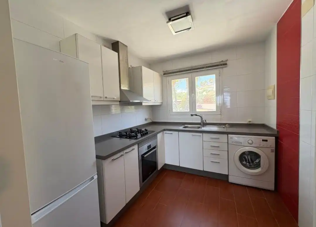 Kitchen of Houses for sale in Calpe / Calp  with Air Conditioner, Heating and Private garden