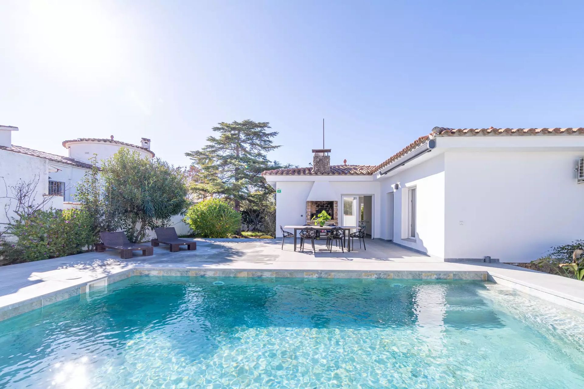 Jardí de Casa o xalet en venda en Empuriabrava amb Aire condicionat, Jardí privat i Terrassa