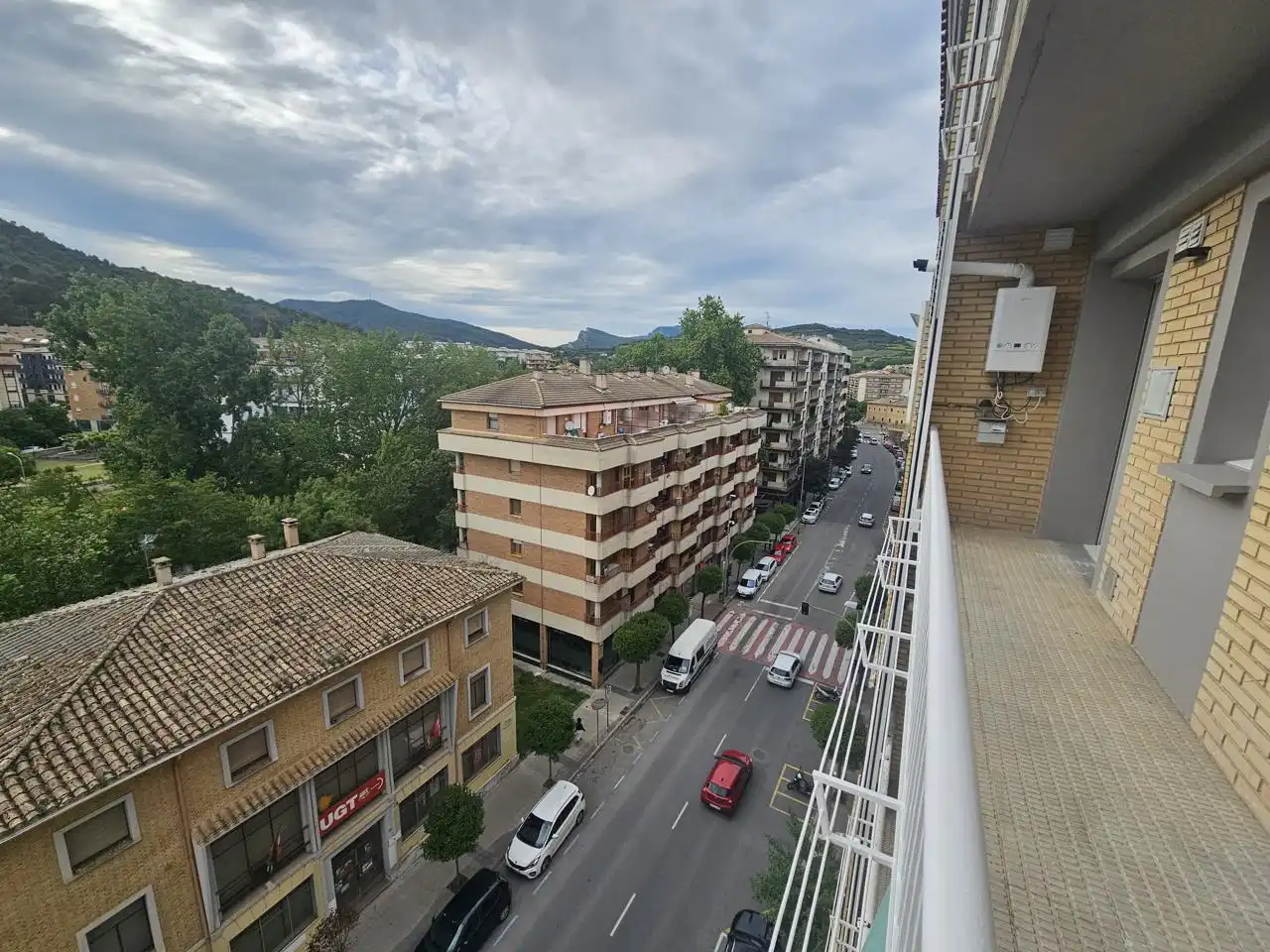 Vista exterior de Piso en venta en Estella / Lizarra con Calefacción y Terraza