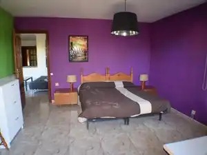 Schlafzimmer von Wohnung zur Miete in Tarragona mit Klimaanlage, Heizung und Möbliert