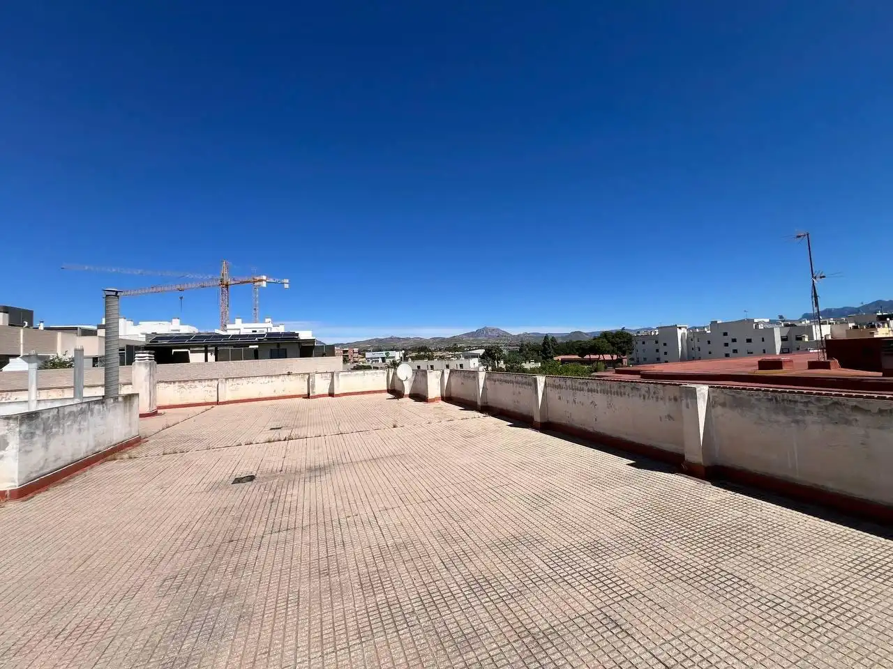 Exterior view of Flat for sale in San Vicente del Raspeig / Sant Vicent del Raspeig  with Air Conditioner, Terrace and Furnished