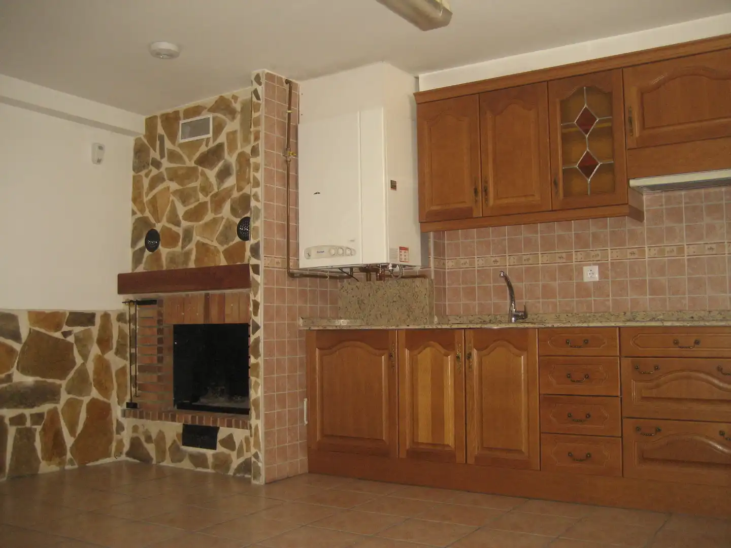 Cocina de Casa adosada en venta en Lardero con Calefacción y Terraza