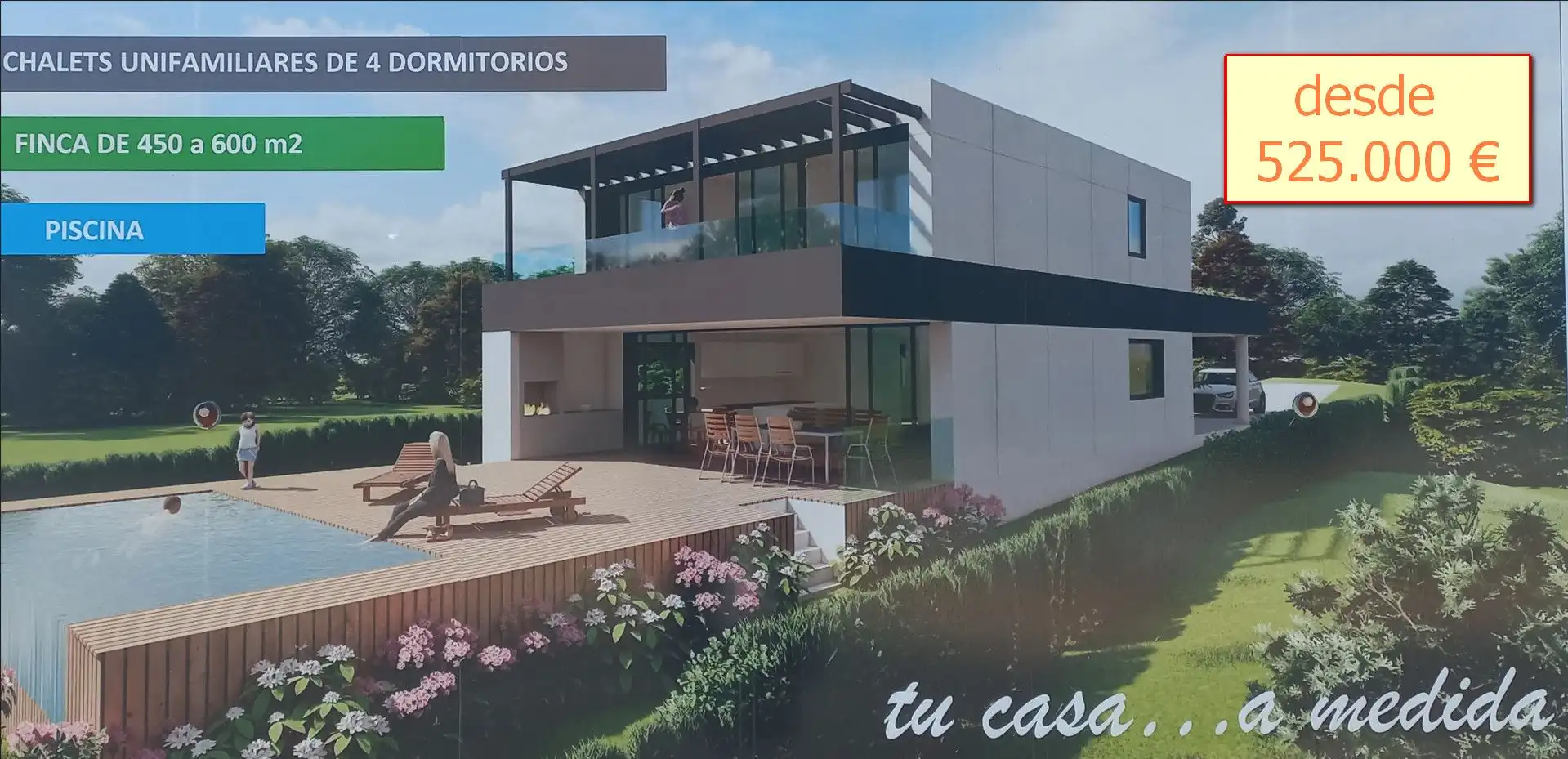 Chalet con terraza en venta en Rúa Manuel de Falla, imagen 4