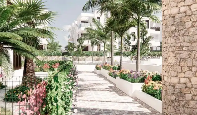 Vista exterior de Apartamento en venta en Pulpí con Terraza, Trastero y Piscina comunitaria