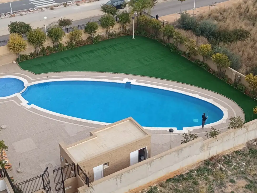 Piscina de Pis de lloguer en Oropesa del Mar / Orpesa amb Aire condicionat, Calefacció i Terrassa