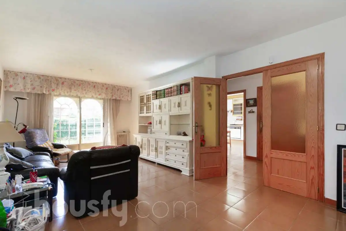 Sala de estar de Casa o chalet en venta en Azuqueca de Henares con Calefacción, Jardín privado y Terraza