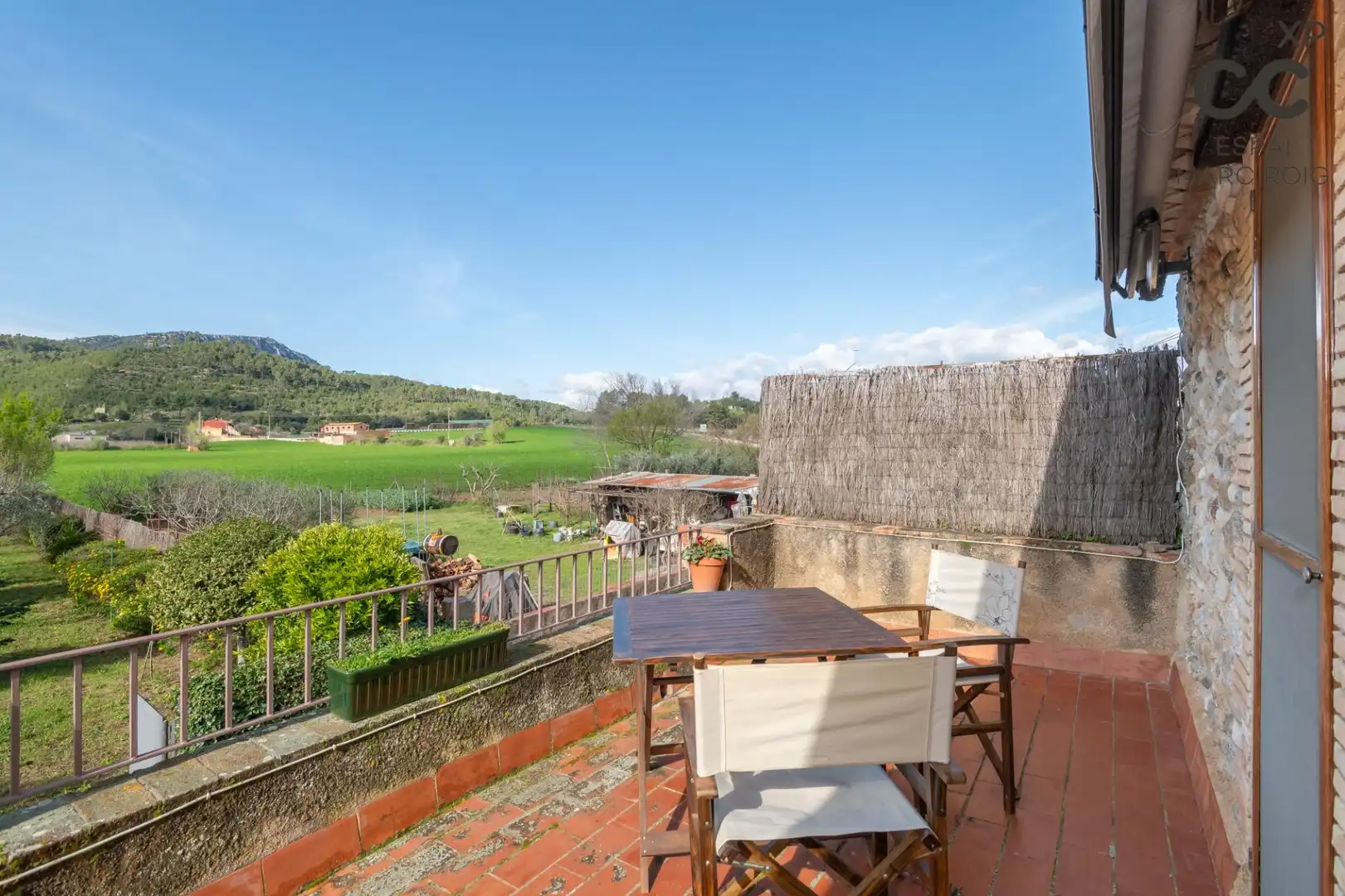 Terrassa de Finca rústica en venda en Boadella i les Escaules amb Calefacció, Jardí privat i Terrassa