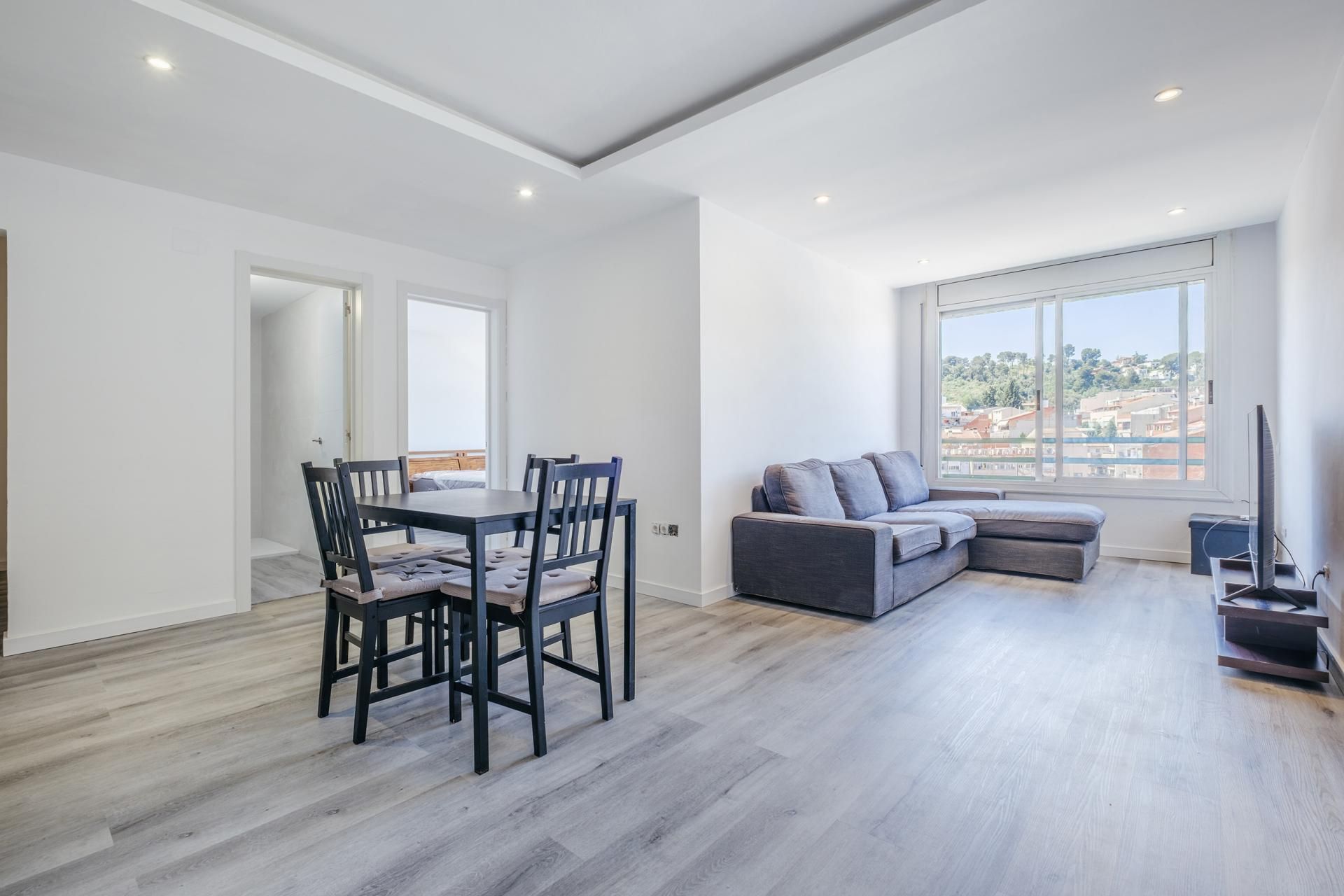 Living room of Flat for sale in Terrassa  with Air Conditioner and Heating